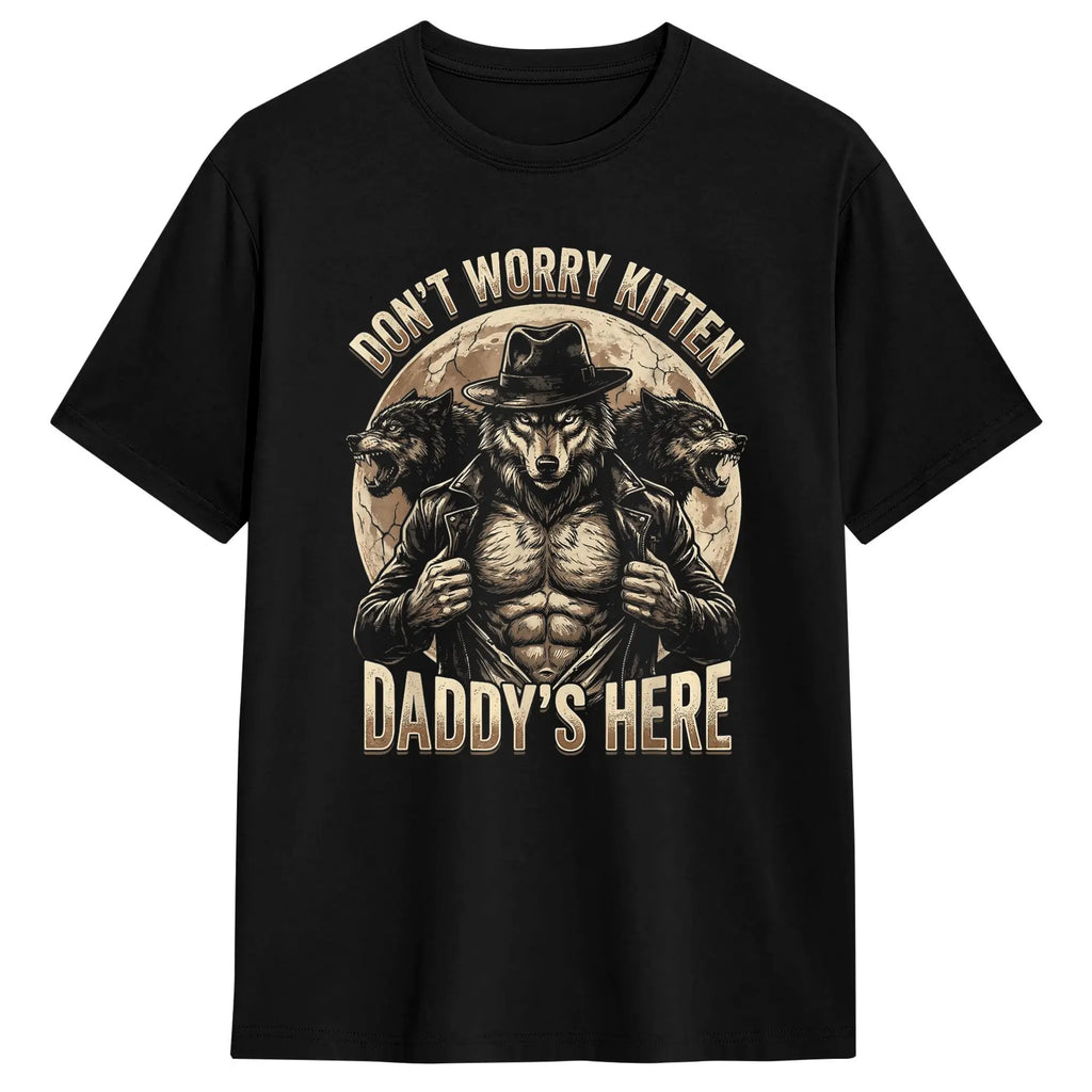 Whatever Daddy Wants Wolf Meme Tee — Unisex Graphic T-Shirt