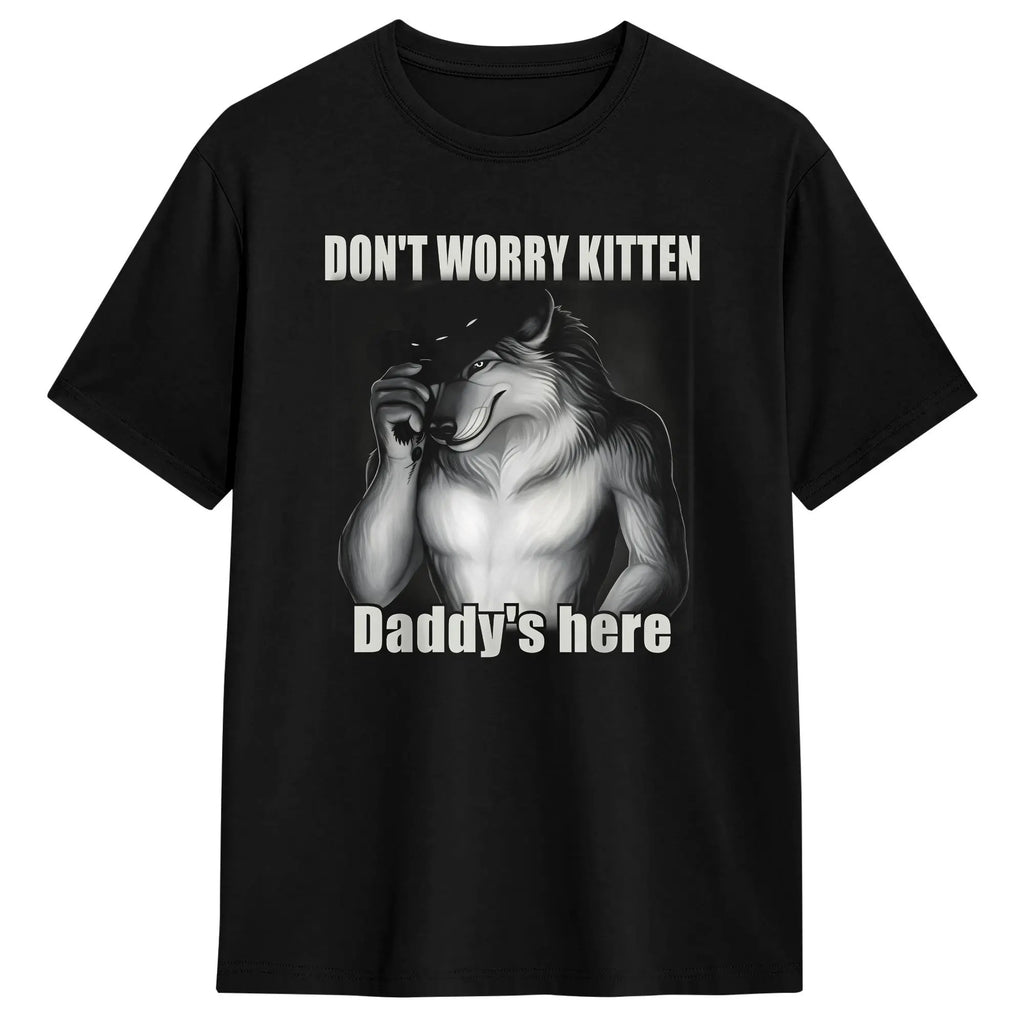 Whatever Daddy Wants Wolf Meme Tee — Unisex Graphic T-Shirt