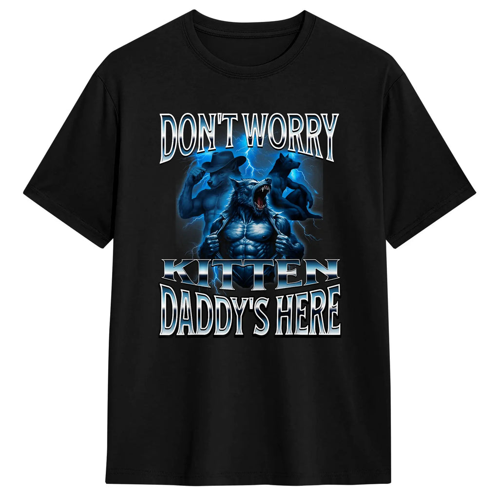 Whatever Daddy Wants Wolf Meme Tee — Unisex Graphic T-Shirt