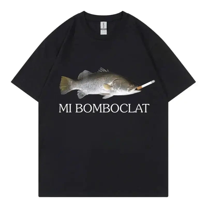 Mi Bomboclat Fish Tee — Funny Men's Graphic T-Shirt
